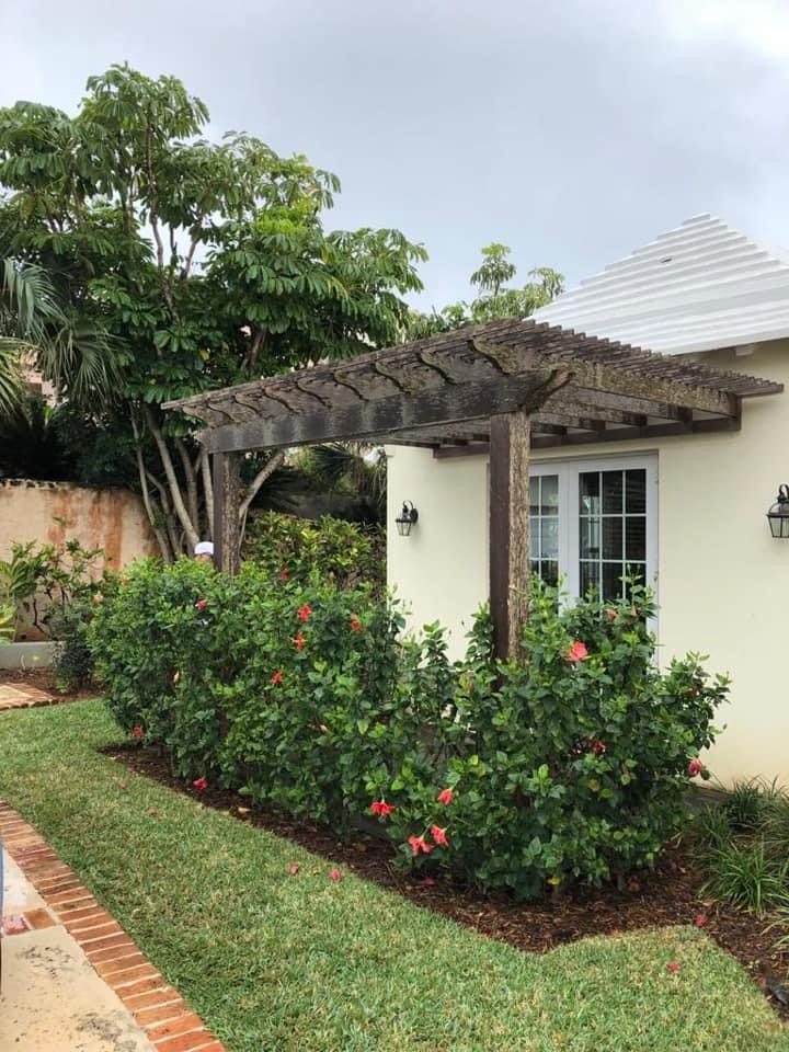 Side door garden 